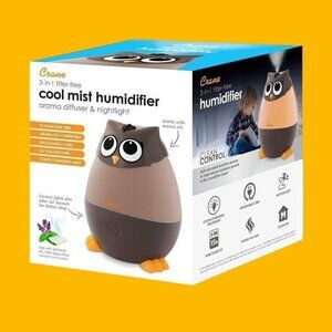 Mini Owl Humidifier: Quiet Ultrasonic & Aroma Therapy